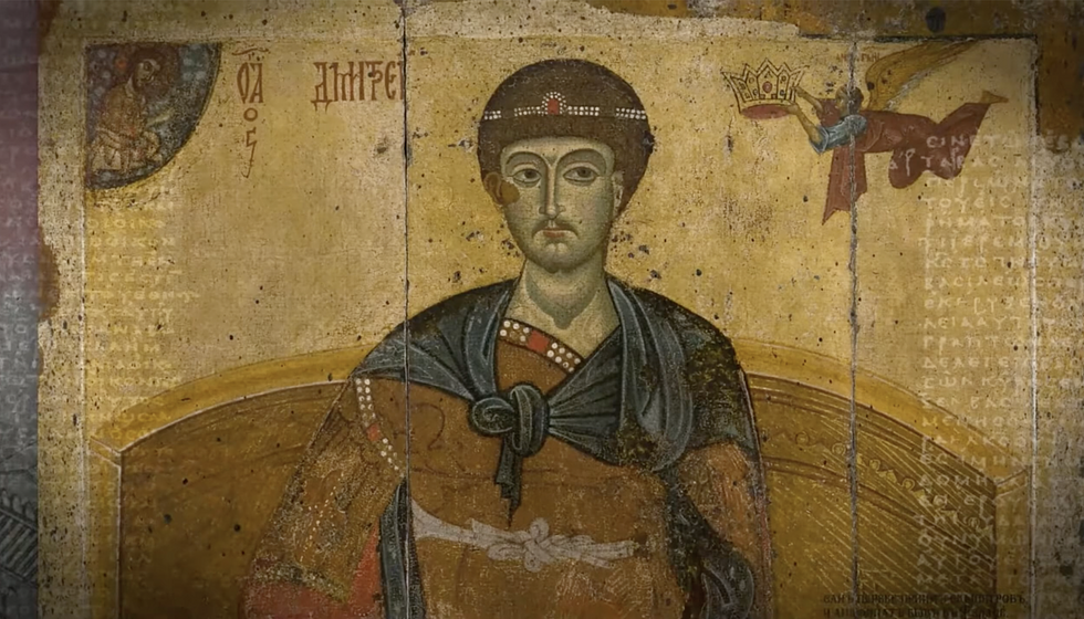 Великомученик Димитрий Солунский на престоле - галерея, изображение 1